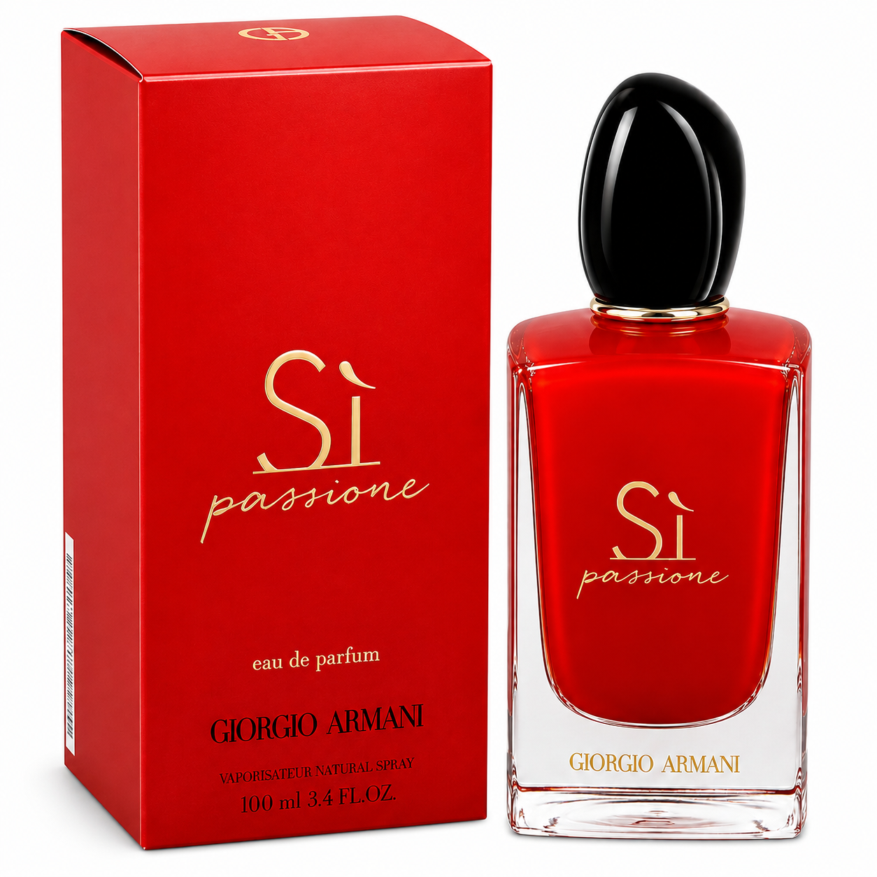 Giorgio Armani Sì Passione Eau de Parfum for Women – 100 ml / 3.4 oz