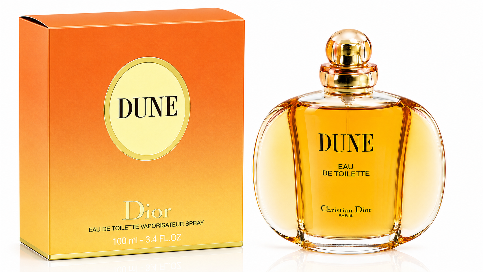 Dior Dune Eau de Toilette Spray for Women – 100 ml / 3.4 oz